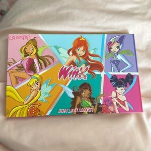BRAND NEW NEVER USED COLOURPOP X WINX CLUB PALETTE!!